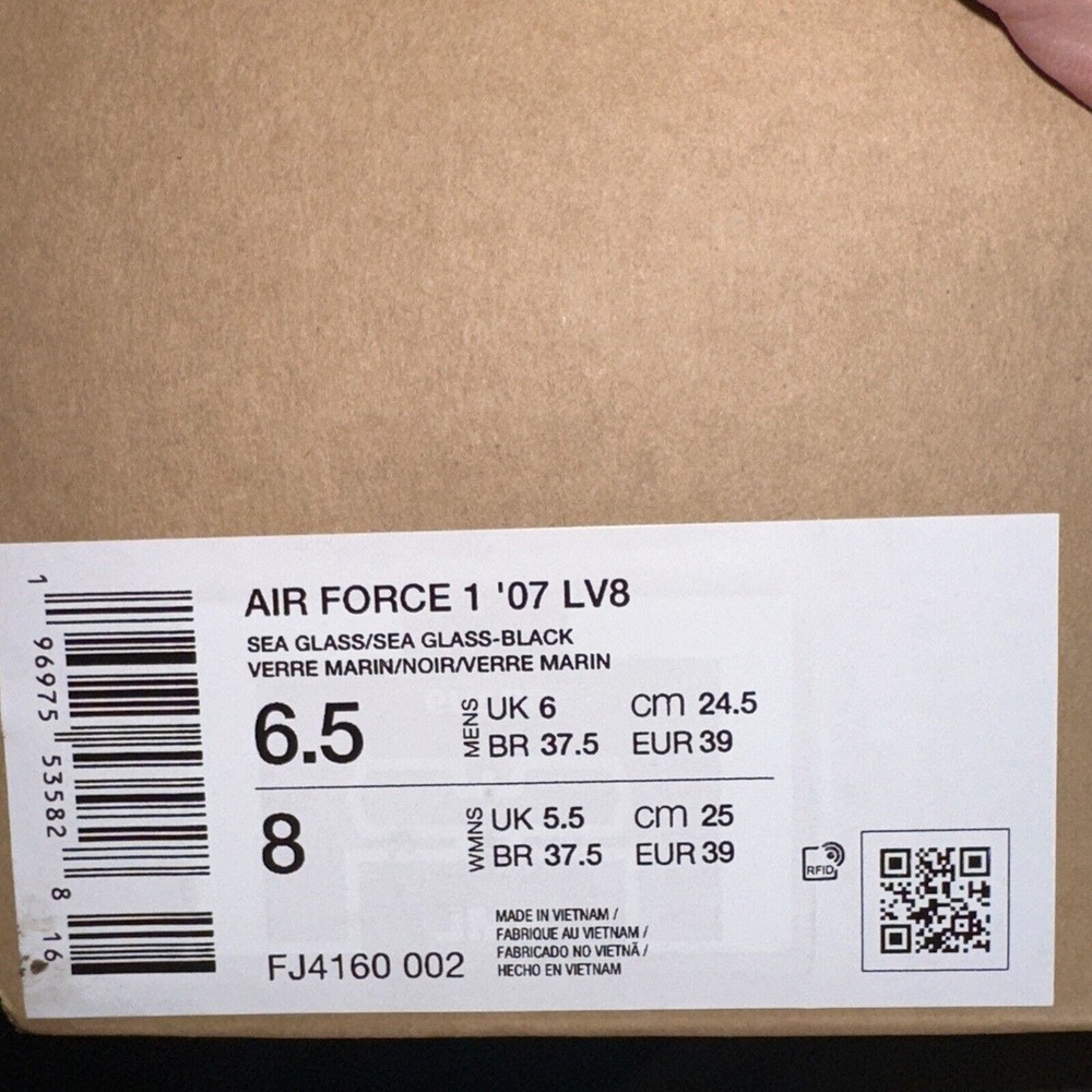 Nike Men's Size 6.5 Air Force 1 '07 LV8 (FJ4160 002) Running Trainer Sneaker - Picture 6 of 6